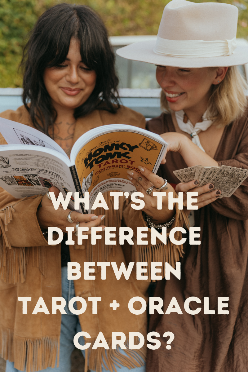 The Difference Between Tarot & Oracle Decks: A Complete Guide