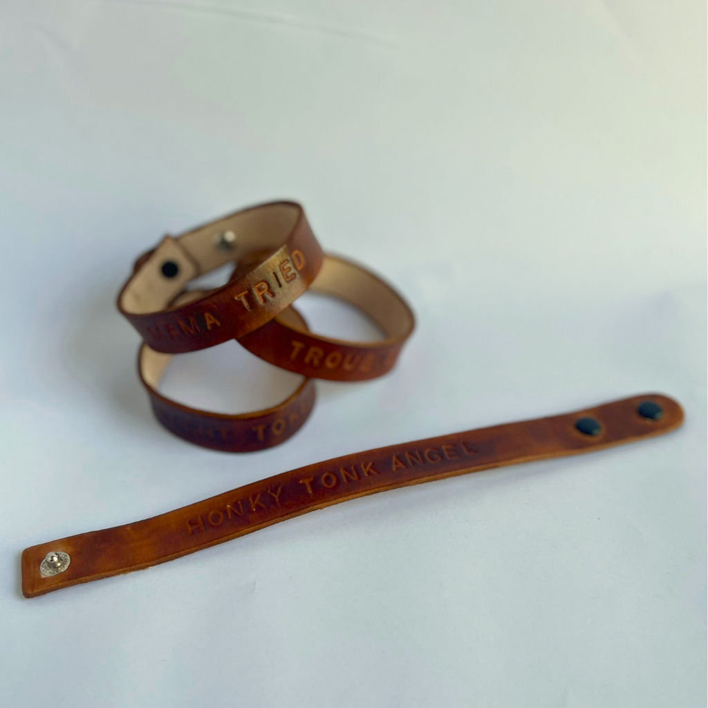 Handcrafted Leather Bracelet - Wear Your Western Spirit Proudly