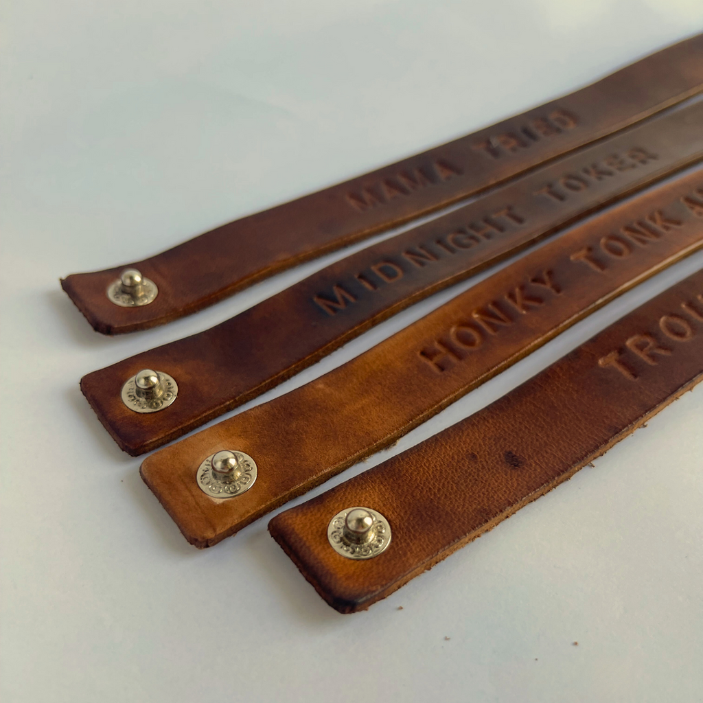 Handcrafted Leather Bracelet - Wear Your Western Spirit Proudly