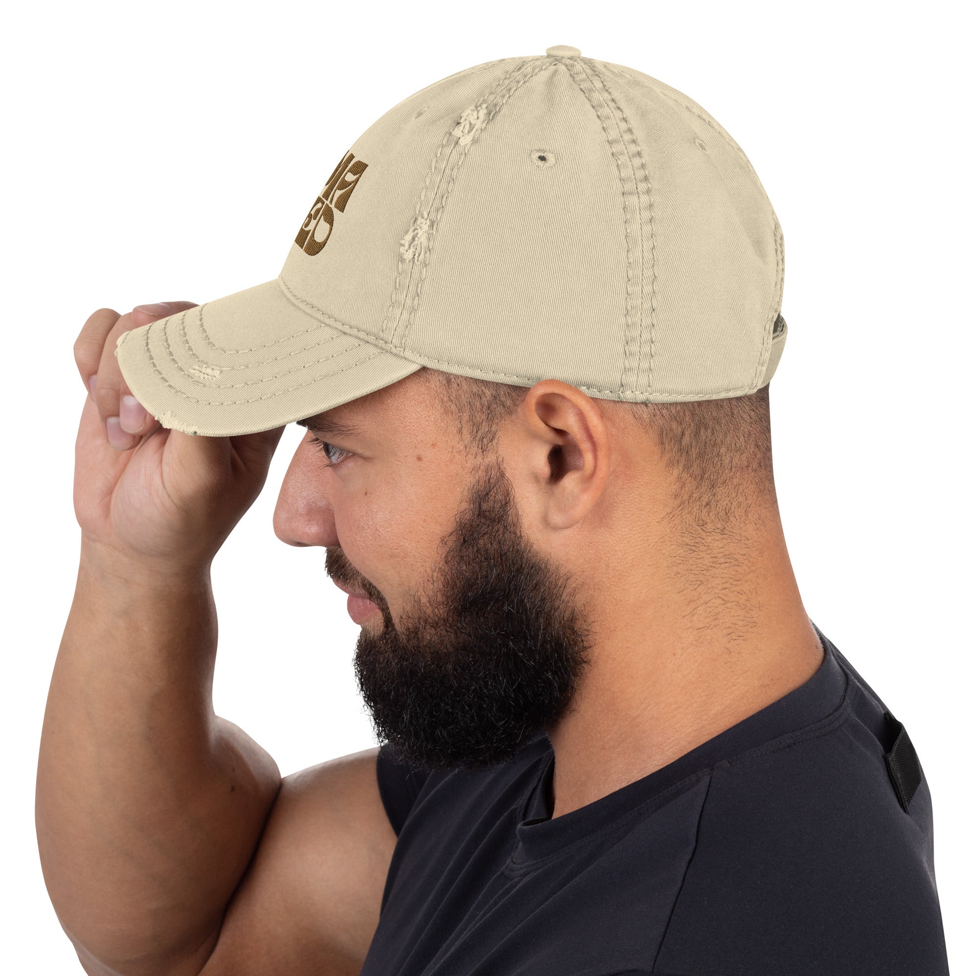 Distressed "Mama Tried" Dad Hat